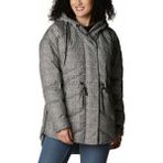 Columbia Icy Heights Down Novelty Kadın Siyah Kaz Tüyü Mont