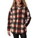 Columbia Icy Heights II Down Novelty Sıcak Bakır Kareli Kadın Ceket
