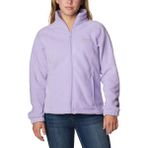 Columbia Kadın Benton Springs Full Zip Polar Ceket, Mat Mor, XS