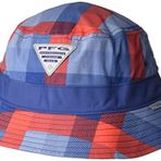 Columbia Kadın PFG Gevşek Gelgit Kovası Şapkası, Karbon Orta Gingham/Karbon, S-M