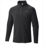 Columbia Klamath Range II Half Zip Erkek Polar Siyah Renkli Rahat Kullanım İçin Özel Tasarım - 2XL