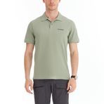Columbia M Cascade Range Supima Erkek Polo T-Shirt - Cs0214 Yeşil M