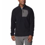 Columbia M Outdoor Tracks Half Zip Erkek Polar Üst Siyah Sweatshirt