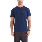 Columbia Mavi Erkek O Yaka Normal Kalıp Baskılı T-Shirt