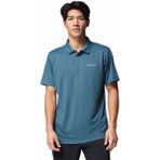 Columbia Men's Tech Trail™ Utility Polo Erkek Polo Yaka Tişört AM1495 - Mavi