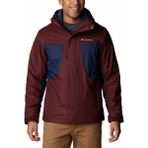 Columbia Mor Normal Kalıp Erkek Termal Mont WO0572 Tunnel Falls Interchange Jac - 2XL