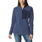 Columbia Outdoor Tracks 1/2 Zip Kadın Polar Üst - Koyu Lacivert