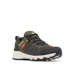 Columbia Peakfreak 2 Outdry su geçirmez Low Rise trekking ve yürüyüş ayakkabısı, Derin Zeytin Çöl Güneşi, 42.5 EU