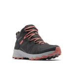 Columbia Peakfreak II Mid Outdry Su Geçirmez Orta Bel Koyu Gri Koyu Mercan 2024 Kadın Trekking ve Yürüyüş Botu