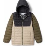 Columbia Powder Lite Boys Hooded Çocuk Mont - Deve Tüyü