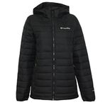 Columbia Powder Lite Hooded 2086944-010 Siyah Erkek Mont