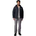 Columbia Powder lite hooded erkek mont Siyah