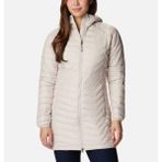Columbia Powder Lite Mid Jacket Kadın Ekru Mont Outdoor Kullanım İçin Hafif ve Rahat XS WK0034-278