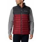 Columbia Powder Lite Outdoor Erkek Yelek WO0847 - Bordo - S