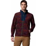 Columbia Sequoia Grove Printed Tam Fermuarlı Erkek Polar Üst - Bordo