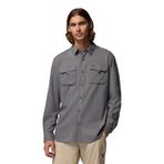 Columbia Silver Ridge Utility II Uzun Kollu Gömlek, S, AM3465-023, Koyu Gri, Erkek
