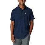 Columbia Silver Ridge Utility Lite Erkek Kısa Kollu Gömlek - XS - Lacivert