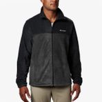 Columbia Steens Mountain Full Zip Fleece Erkek Polar WM3220 - Siyah - Gri