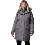 Columbia Suttle Mountain Long Insulated Termal Kadın Mont / Parka - Gri