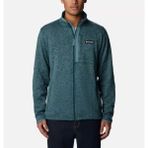 Columbia Sweater Weather Erkek Tam Fermuarlı Polar Üst - Yeşil