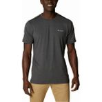 Columbia Tech Trail Crew Neck Erkek Kısa Kollu T-Shirt 1893901 - Siyah