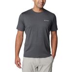 Columbia Tech Trail Crew Neck Gri Erkek Tişört