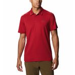 Columbia Tech Trail Erkek Polo T-Shirt Kırmızı AO2933_678