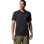 Columbia Tech Trail Utility Erkek Siyah Outdoor Polo Yaka T-Shirt AM1495-010