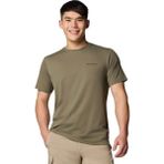 Columbia Tech Trail Utility Erkek Yeşil Outdoor T-Shirt AO1671-397
