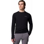Columbia Tech Trail Utility Warm Crew Erkek Teknik Uzun Kollu T-Shirt - XL - Siyah