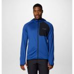 Columbia Triple Canyon Grid Hooded Fz Iı Erkek Polar Üst AO0861-433 - Mavi