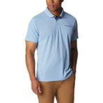 Columbia Utilizer Erkek Kısa Kollu Polo T-Shirt 1772051 - 441 - Mavi - Gri