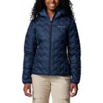 Columbia WK2769 Delta Ridg II Down Hooded Jacket Lacivert Kadın Outdoor Mont