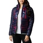 Columbia WK4228-473 Labyrinth Loop Lacivert Hooded Kadın Mont