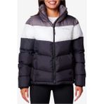 Columbia WL1195 Puffect Iı Colorblock Jacket Kadın Mont 2088481_010 - Siyah - Gri