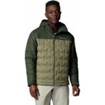 Columbia Wm7857 Grand Trek III Down Hooded Jacket Erkek Mont - Yeşil