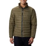 Columbia WO1111 Powder Lite Erkek Montu - 2XL - Haki