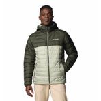 Columbia WO6272-348 Powder Lite II Yeşil Erkek Outdoor Mont