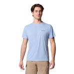 Columbia Zero Rules Light Erkek Mavi Outdoor T-Shirt AO2717-431 Mavi M