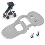 Com MUMU UpperBaby Vista Serisi Bebek Arabaları için Bebek Arabası Yedek Kapatma Mandalı, UpperBaby Vista V2 Arabalarıyla Uyumlu, Gri 1'li Paket 2 Vida İçerir