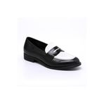 COMART Kadın Oxford Ayakkabı, Vitello RY Nero/White, 37 Beden