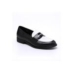 COMART Kadın Oxford Ayakkabı, Vitello RY Nero/White, 40 Beden
