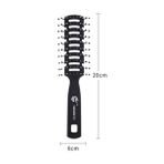 Comb2 Retro Erkek Vintage Yağ Saç Tarak Geniş Diş Çatal Tarak Geri Saç Tarak Sakal Yağı Tarak Erkek Şekillendirici Araçları (Yurt Dışından)