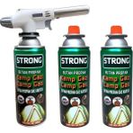 Combat Strong 1300 Derece Pürmüz Çakmak No 920 + 3 Adet Strong Kartuş