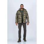 Combat Tactical Outdoor Kamuflaj Mont Su Rüzgar Geçirmez Erkek Softtjell Mont - 305
