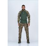 Combat Tactical Pantolon Komando Softshell Kamuflaj - 508 - 2XL - Askeri Kamuflaj