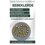 Combin Accessory Baltık Kehribar Diş Kolyesi 33 cm Kız ve Erkek Bebekler için Güvenli Düğümleme
