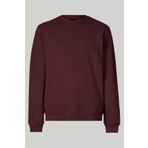 COMBİNE MİCHAİL Bordo Renk Basic Bisiklet Yaka Relaxed Regular Fit Erkek Sweatshirt