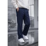 COMBİNE MİCHAİL Erkek Çift Pileli Salaş Mavi Baggy Pantolon