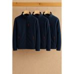 COMBİNE MİCHAİL Erkek Fermuarlı Salaş Laci 3 Lü Sweatshirt